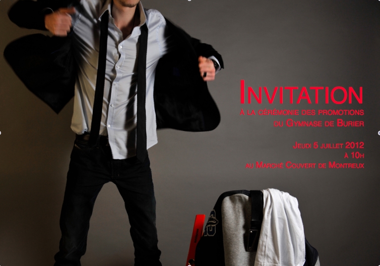 Carton d'invitation 2012