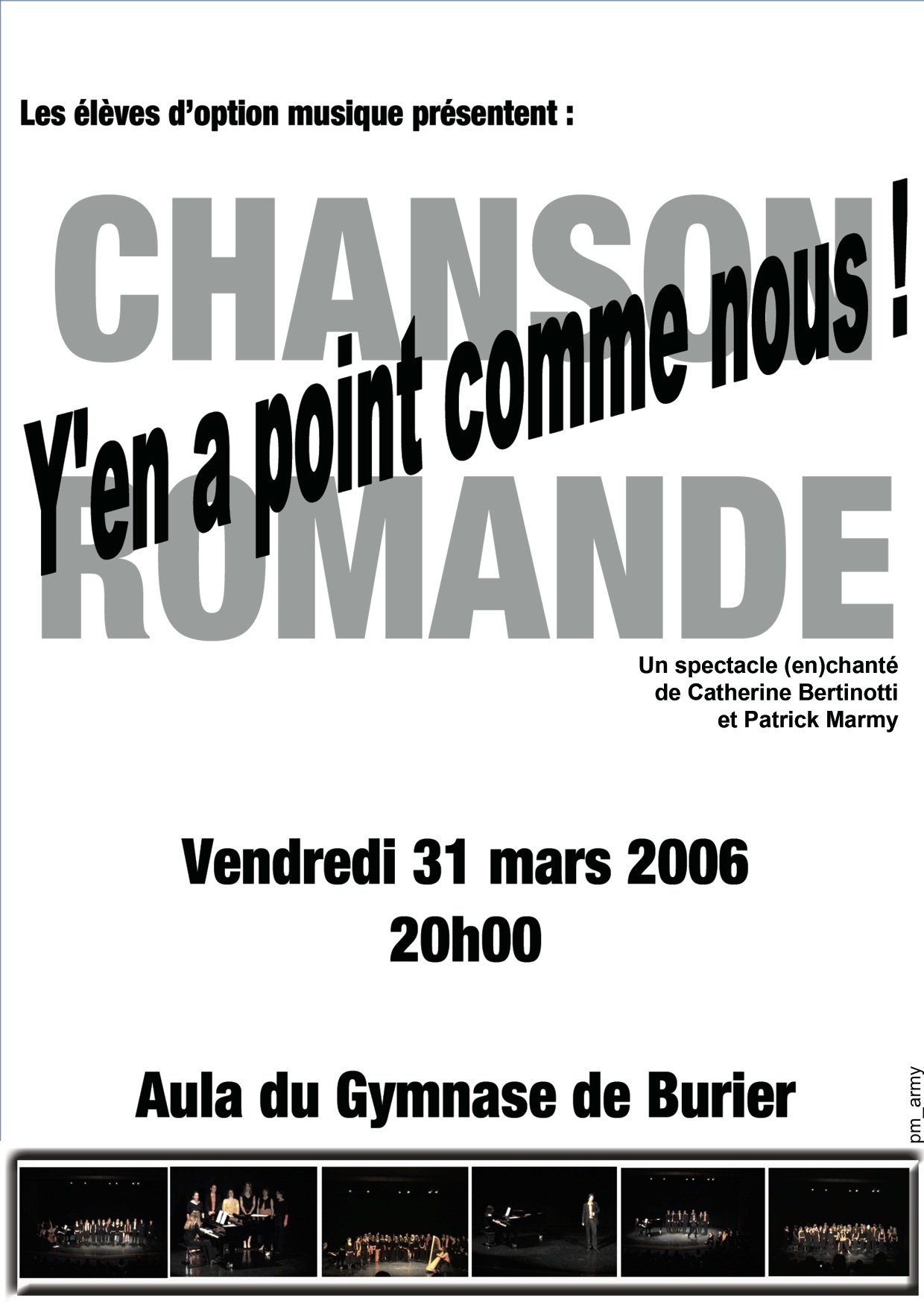 "Chanson romande" - 2006