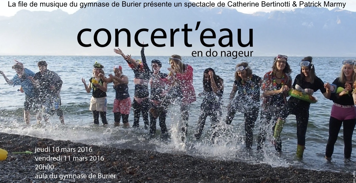"Concert'eau, en do nageur" - 2016